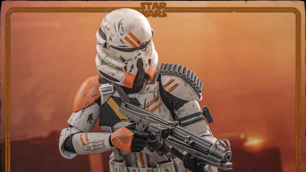 Hot Toys STAR WARS Episode III Revenge Of The Sith AIRBORNE TROOPER [212th Attack Battalion]