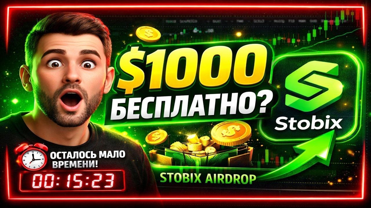 STOBIX AIRDROP 2026 — как получить до $1000 бесплатно (пошагово)