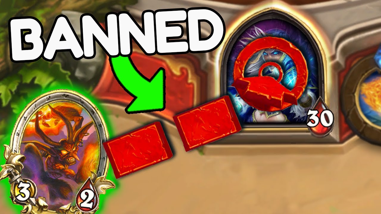 Hearthstone But Targeting is BANNED