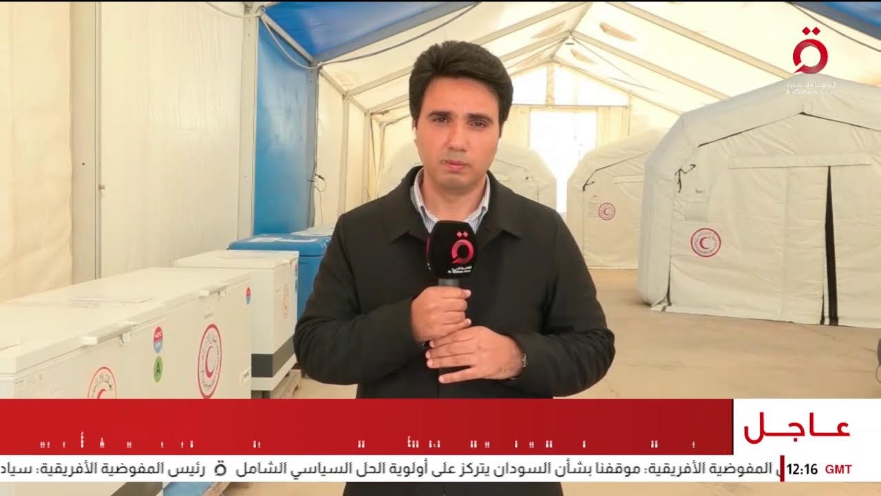 وفدا فنلندا والسويد يتفقدان المركز اللوجيستي للمساعدات بالعريش