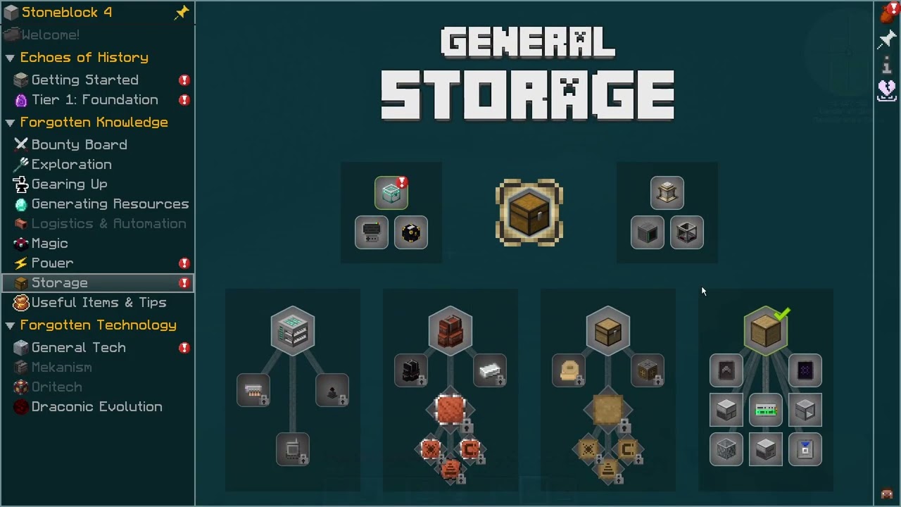 Stoneblock 4 - I'm a cave goblin like my usual minecraft self