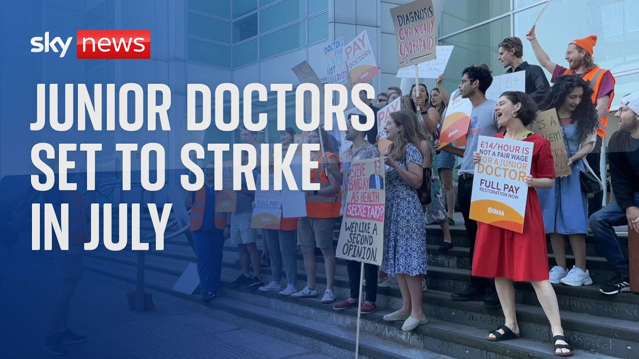 NHS: Junior doctors to strike 'in longest single walkout in history'