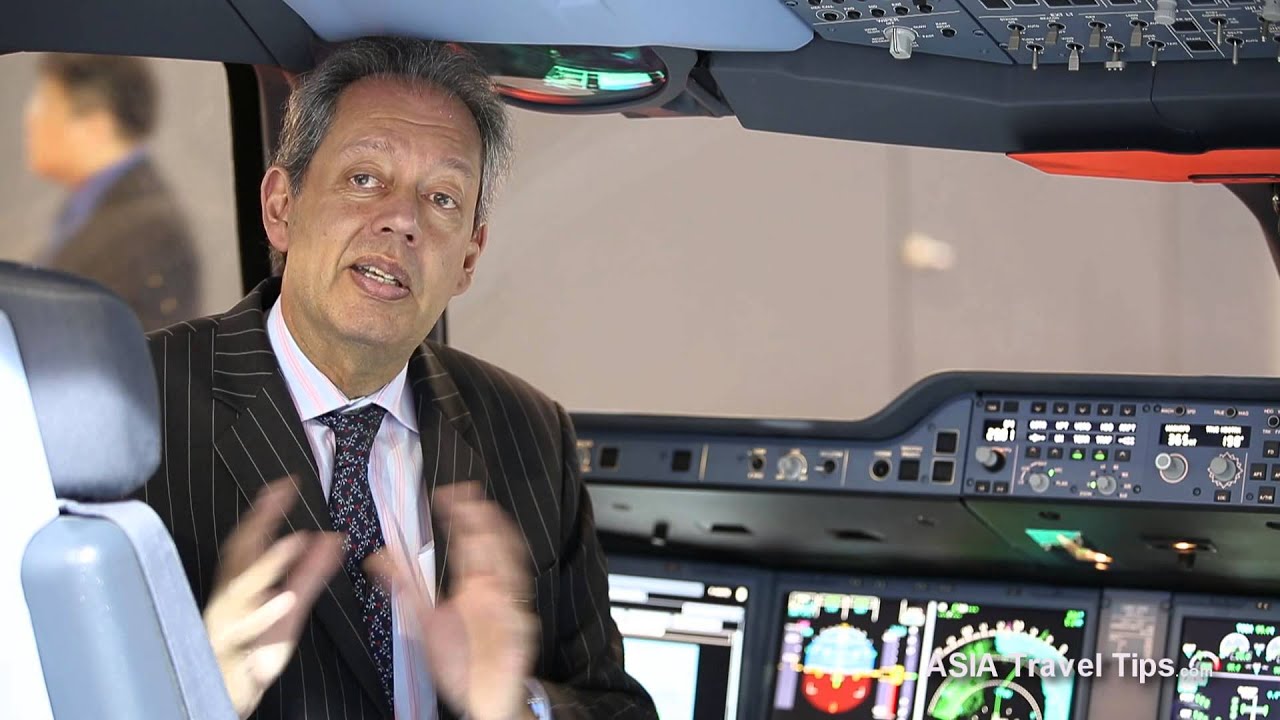 Airbus A350 XWB Cockpit Interview - HD