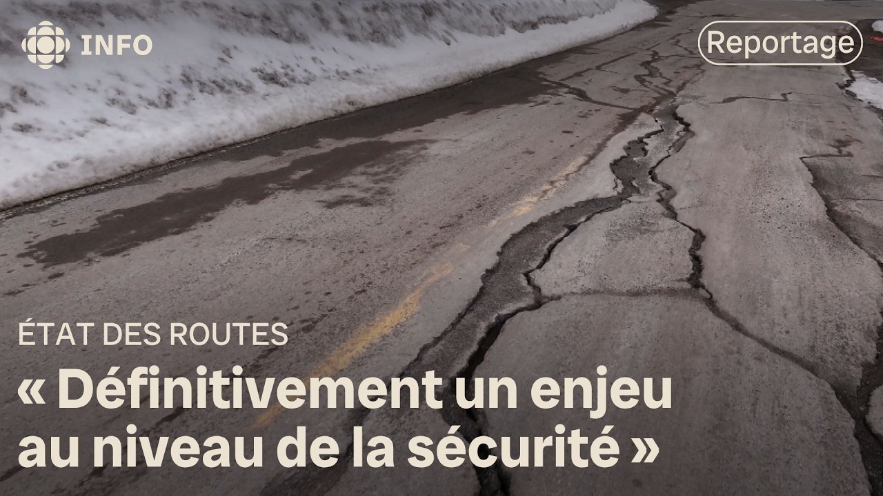 Pr&egrave;s de 50 % des routes en mauvais &eacute;tat au Qu&eacute;bec