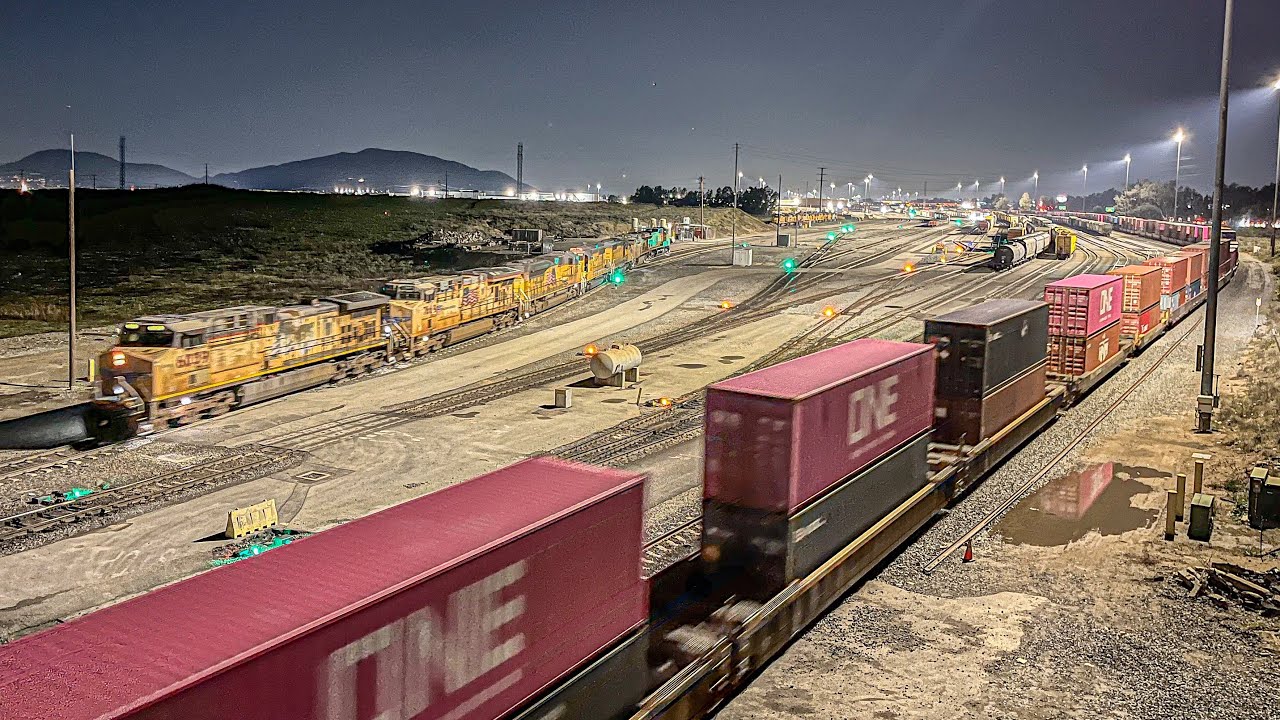 Railfanning Colton Diamonds & Union Pacific’s  West Colton rail yard! (3/7/25)!