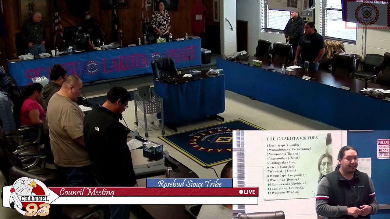🌹 LIVE: Rosebud Sioux Tribal Council | January 27, 2026
