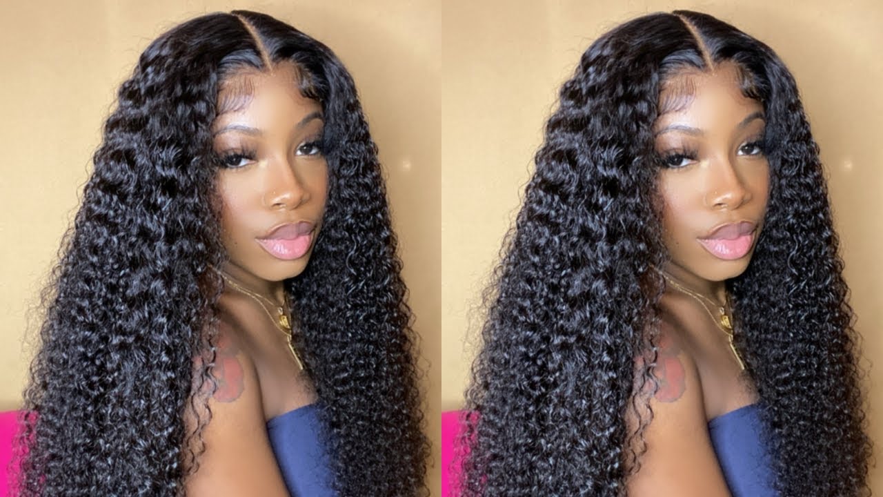 Best HD Lace Jerry Curl Wig | 13x4 HD Lace Front Wig | Nadula Hair