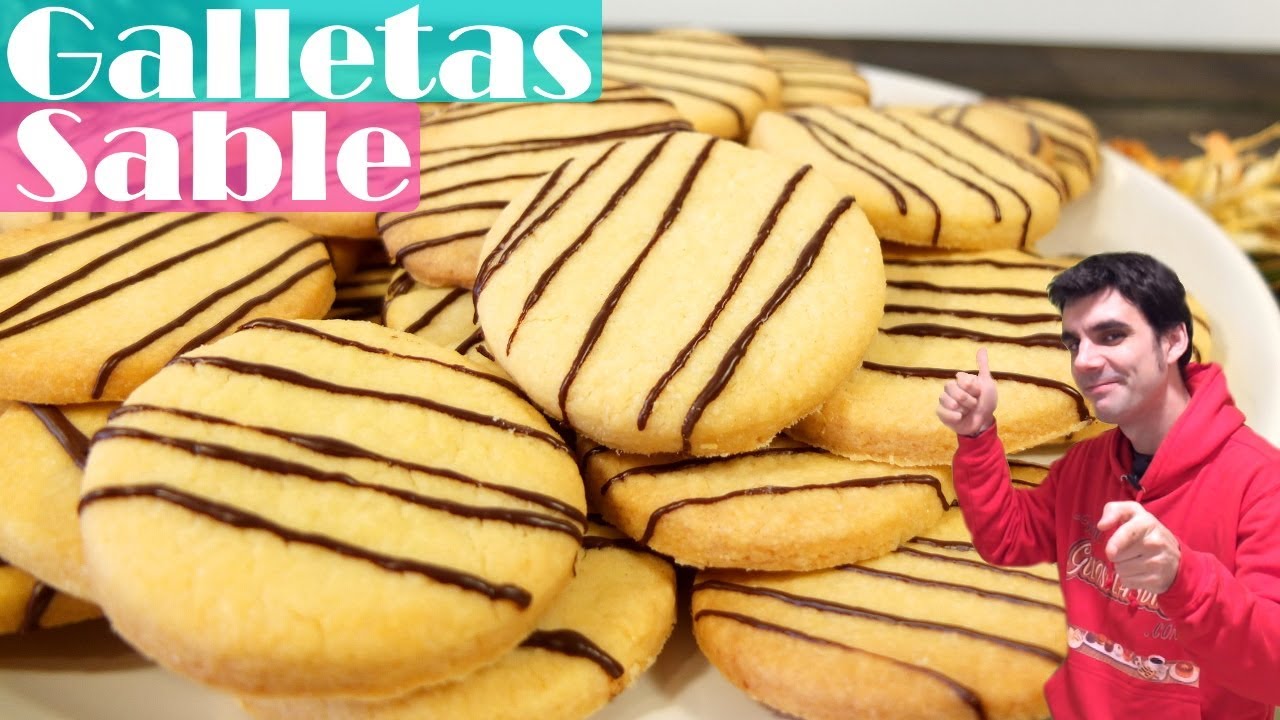 GALLETAS SABLE o sableé.😍🍪😋 DELICIOSAS FÁCILES y DELICIOSAS  Receta # 350