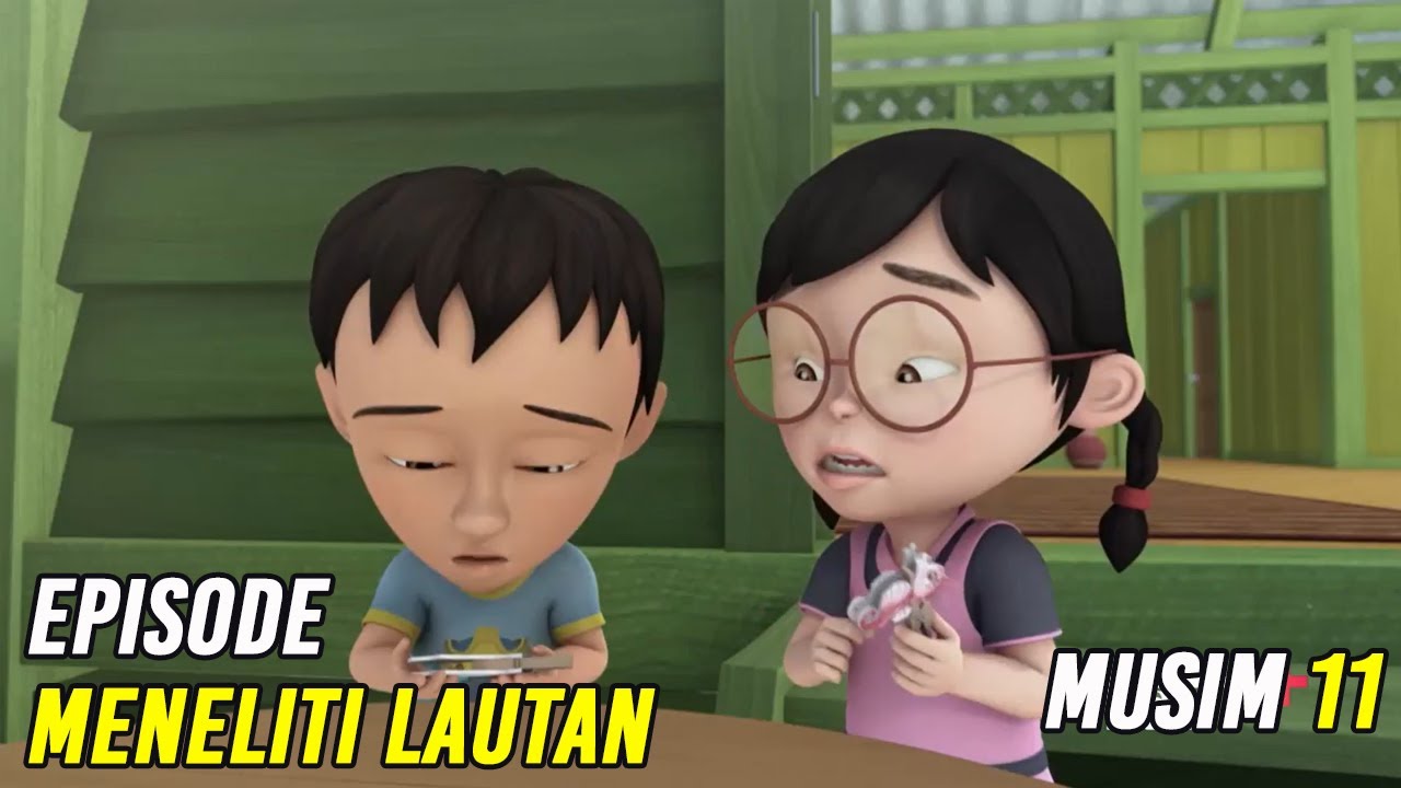 Upin & Ipin Meneliti Lautan Episode Terbaru 2020 | Upin Ipin Terbaru 2020 | Musim 11