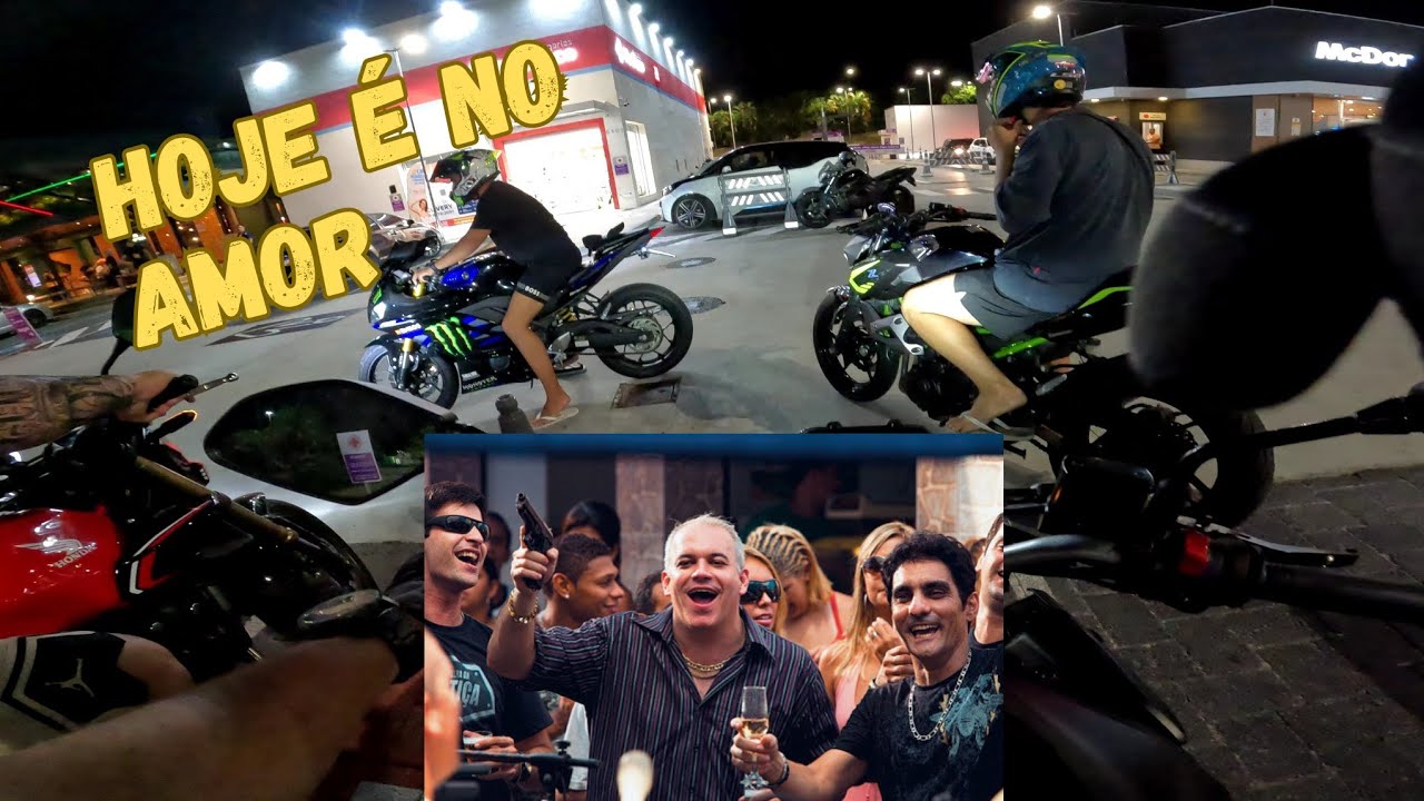 HOJE É NO AMOR - MT-03, R3, XJ6, Z400, CB500F | @pinna021 @DinamaVlogs