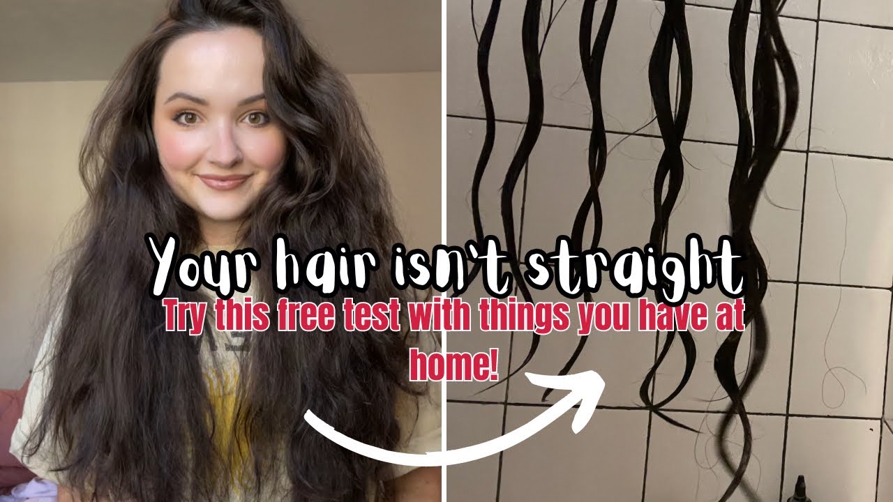 Your Hair Isn’t Straight, TRY THIS FREE test to see if you have WAVY hair