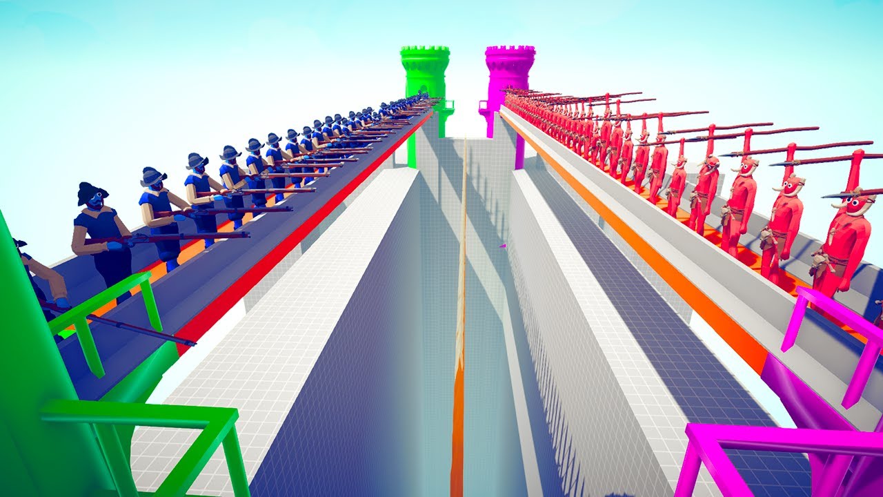 Huge Tournament Between Towers | Totally Accurate Battle Simulator TABS