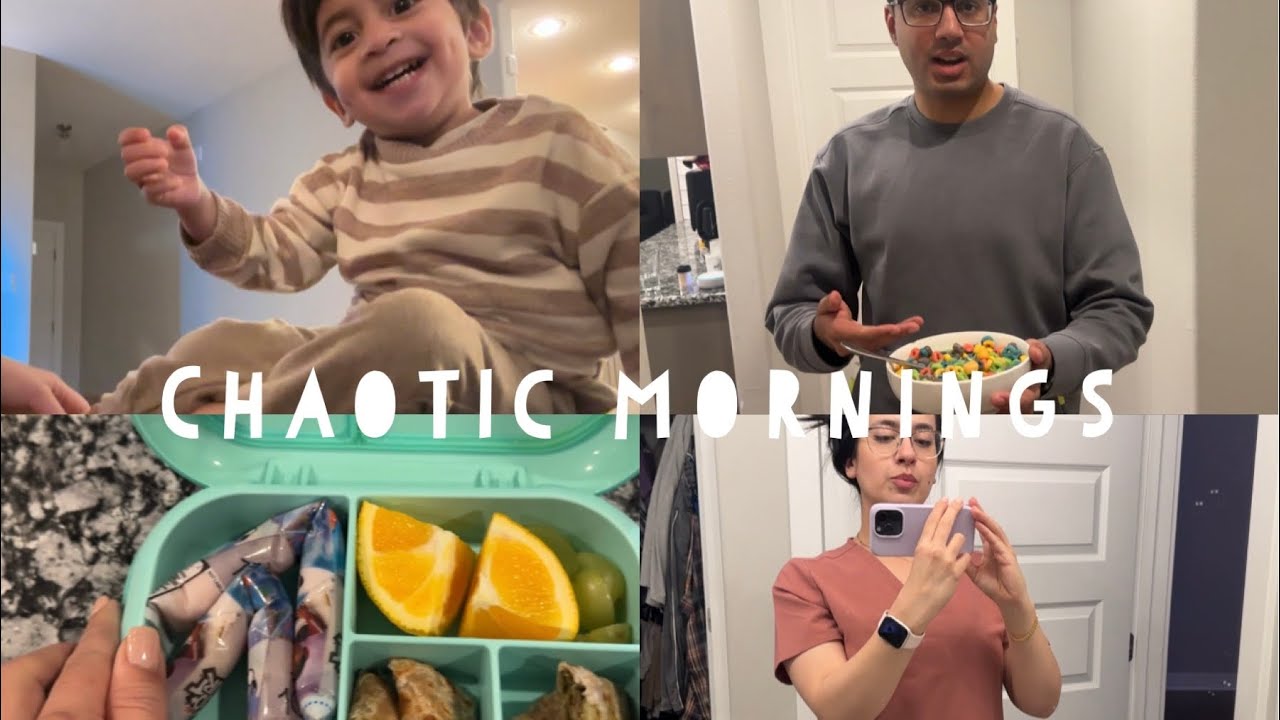 Work and toddler | Morning routine with Ibrahim