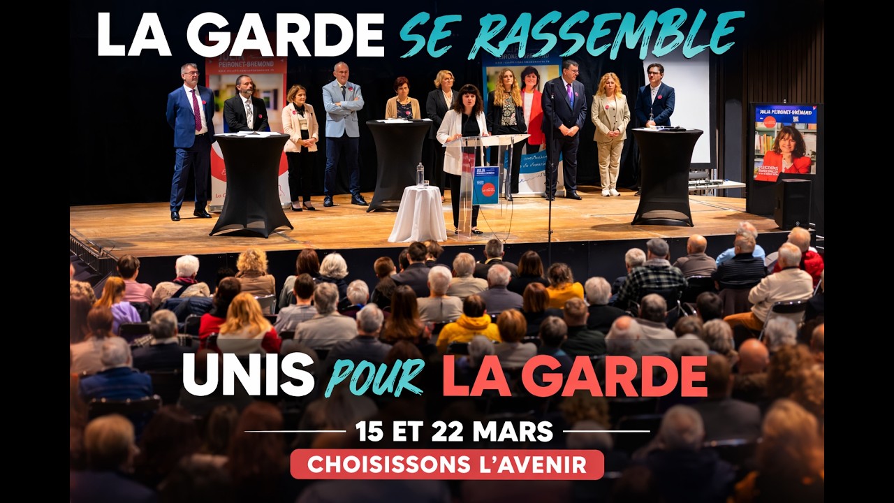 Meeting de Julia Peironet-Brémond – 5 mars - Municipales La Garde 2026