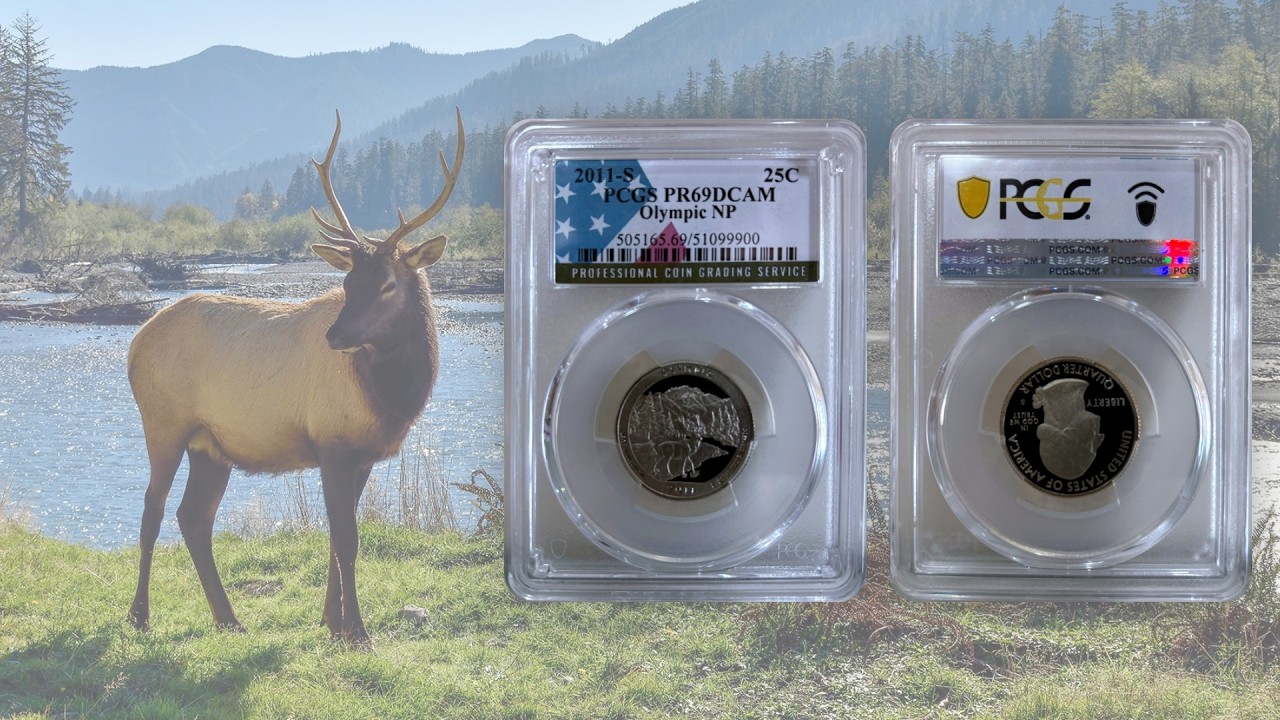 Olympic National Park Quarter 2011 | PCGS Coin | National Park Quarters