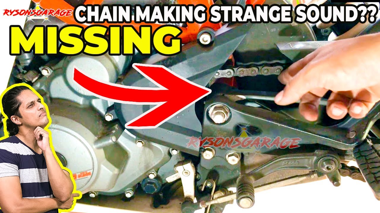 How to Replace KTM RC 390 200 Chain Guide Slider + How to Replace Chain Case & Rear Mud Guard