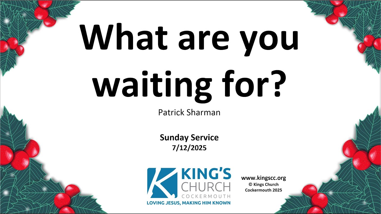 What are you waiting for?