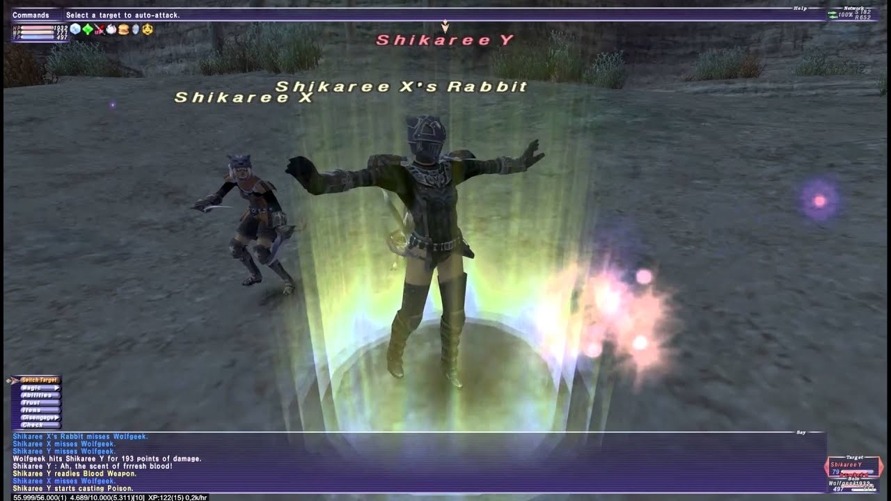 FFXI Tango with a Tracker solo