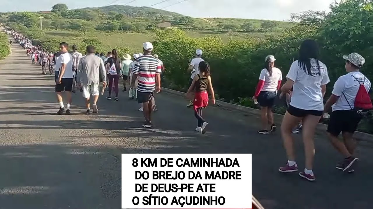 5ªCAMINHADA DA FAMÍLIA PACHECO BREJO DA MADRE DE DEUS-PE BRASIL
