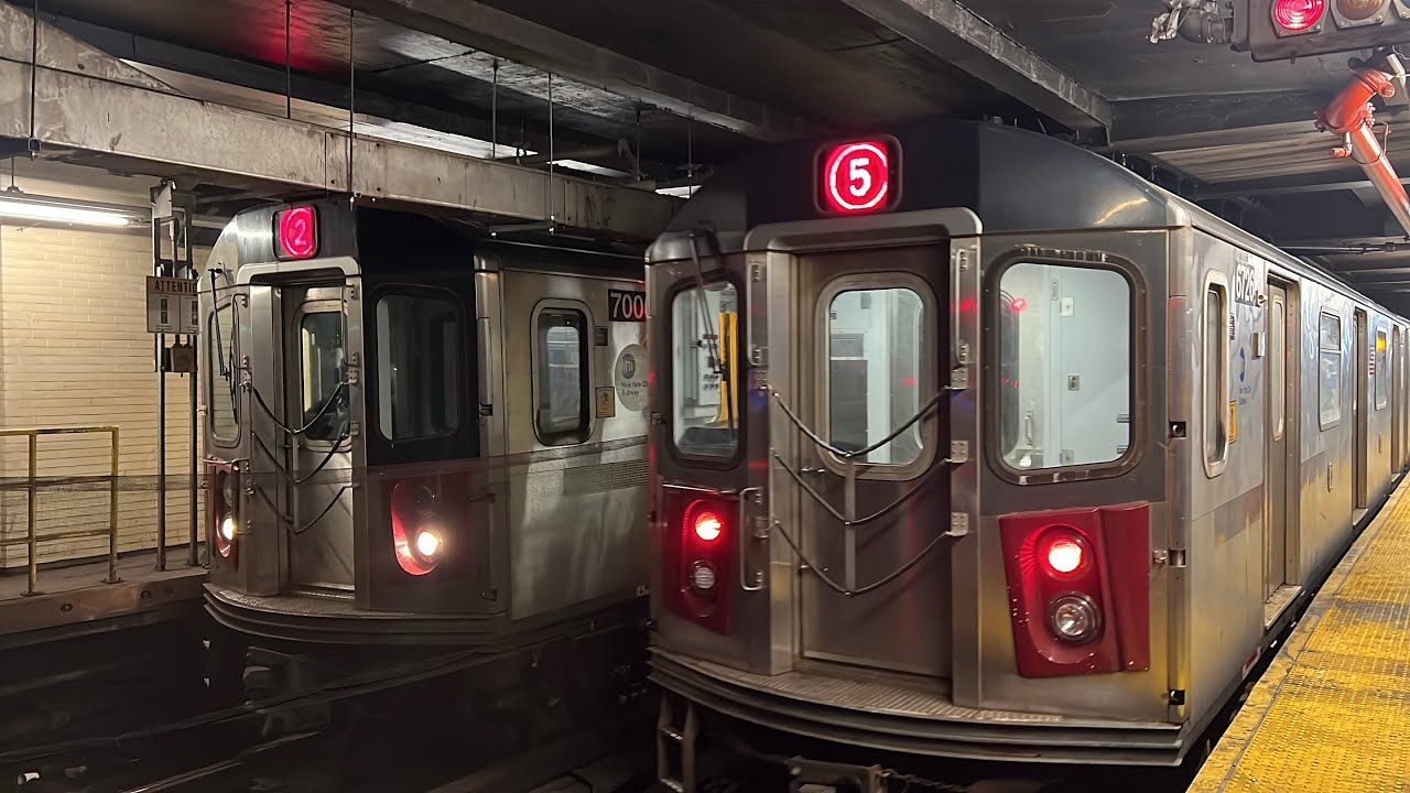 (2) and (5) Trains at 149th St Grand Concourse 