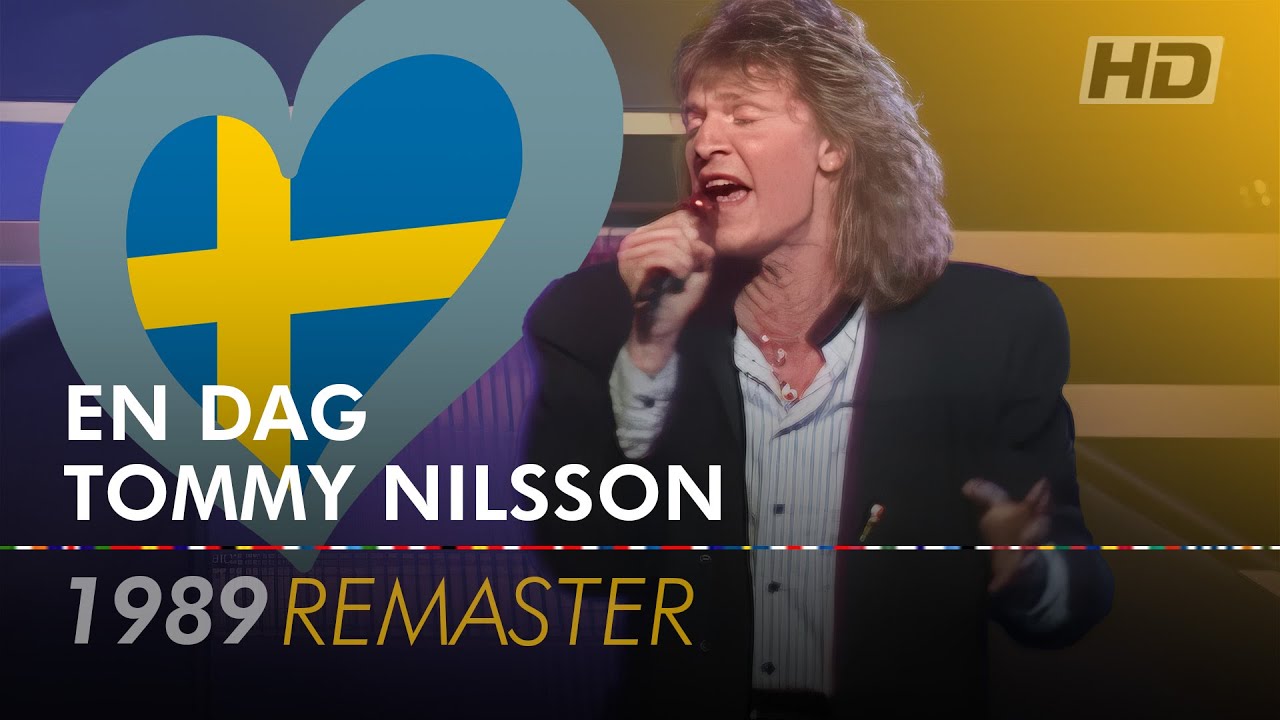 EN DAG &ndash; TOMMY NILSSON 🇸🇪 | Sweden | Eurovision Song Contest 1989 [HD Remaster]