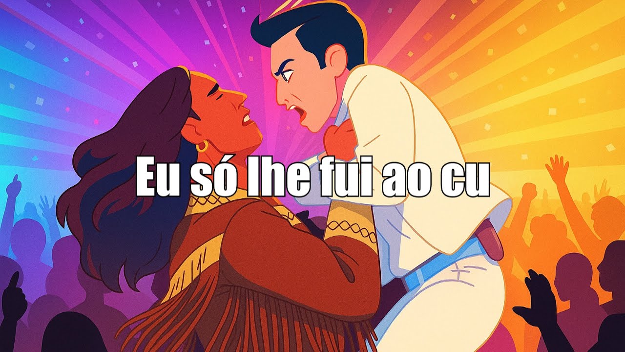 Eu só lhe fui ao cu (AI Song) LYRIC VIDEO