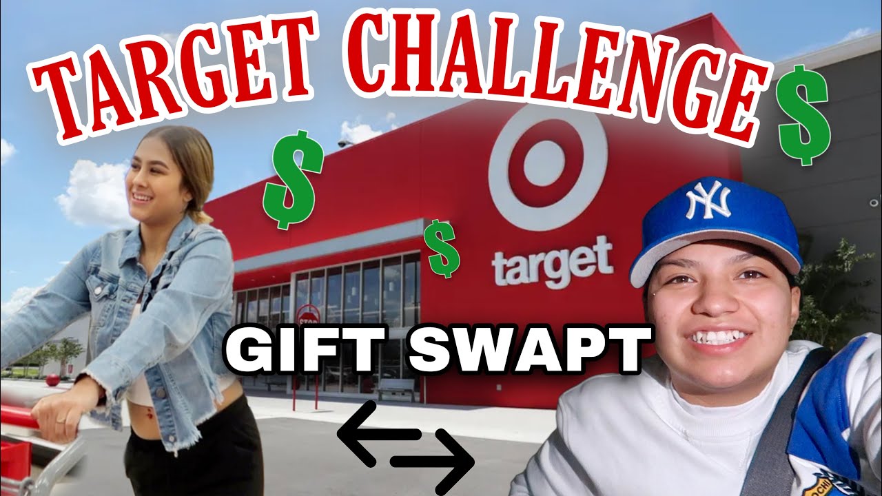 TIKTOK TARGET GIFT SWAP CHALLENGE! * COUPLES EDITION*