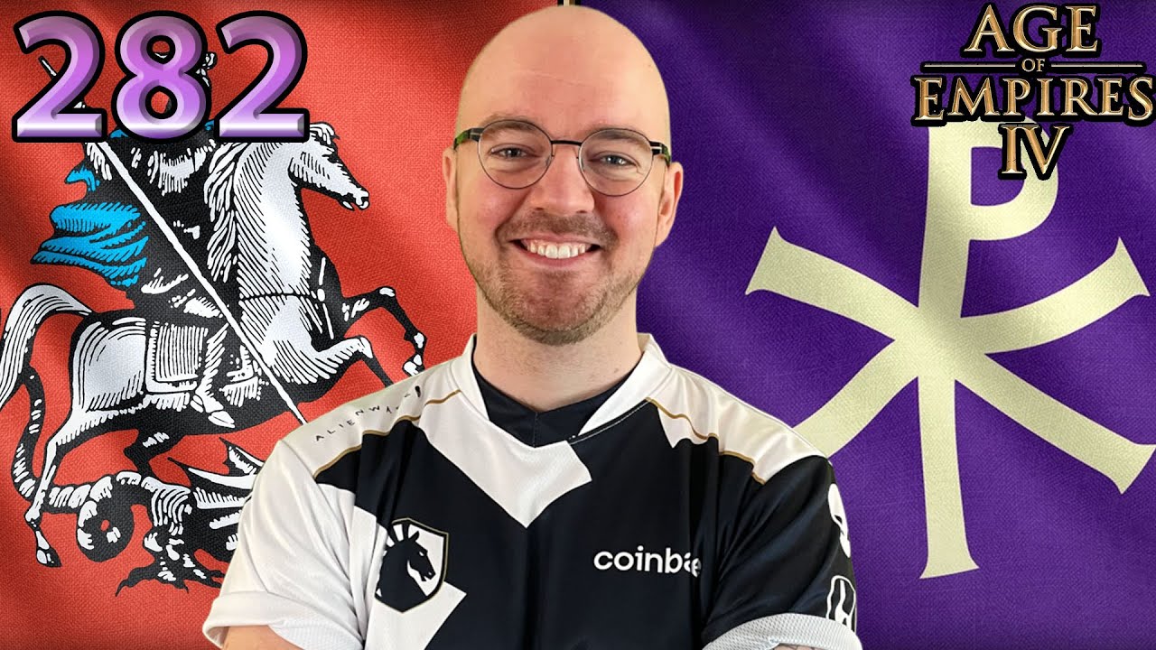 Ruhephase - Liquid.Demu (Rus) vs Elyona (Byzantiner) - Age of Empires 4 - Cast 282