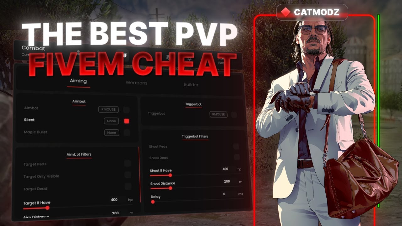 THE BEST FIVEM PVP CHEAT? | TZX External Showcase