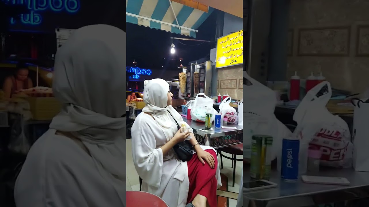 Arab Girls in Bangkok Thailand 