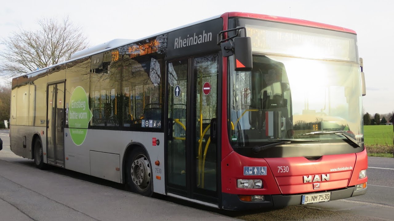 [Sound] Bus MAN NL 283 | #7530 | Rheinbahn AG Düsseldorf