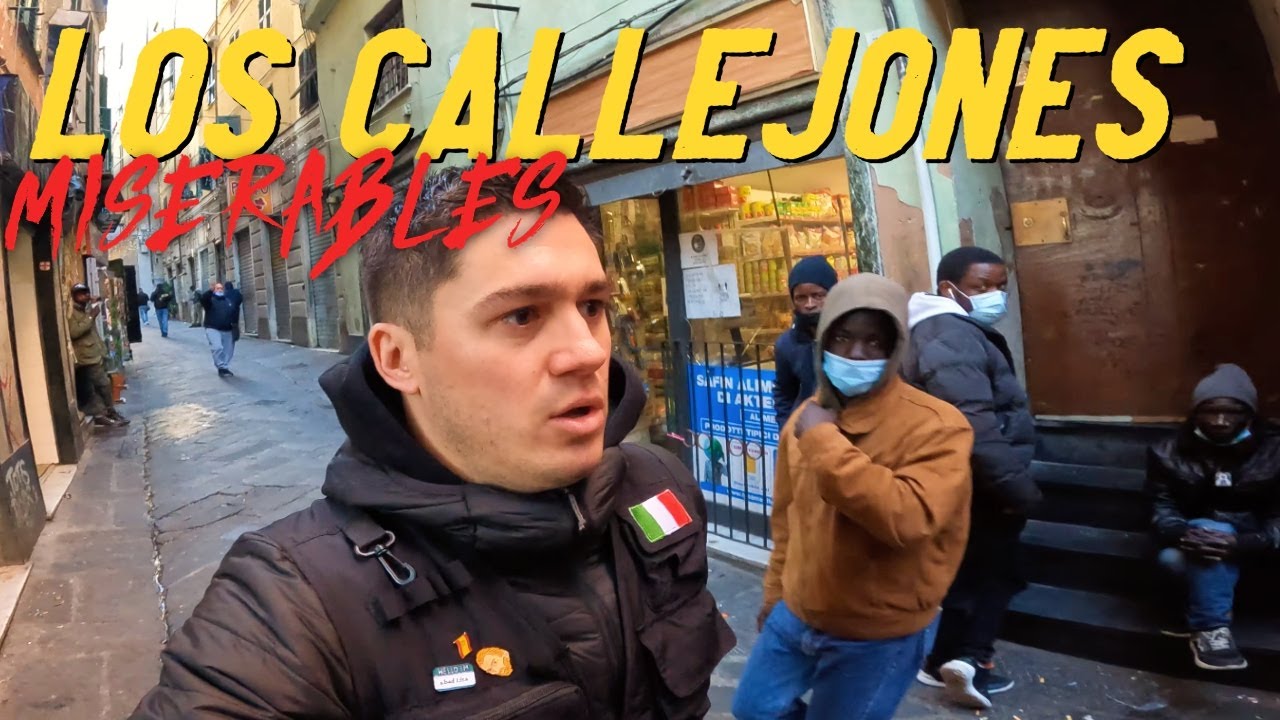 SOLO en LOS CALLEJONES MISERABLES de GENOVA 🇮🇹