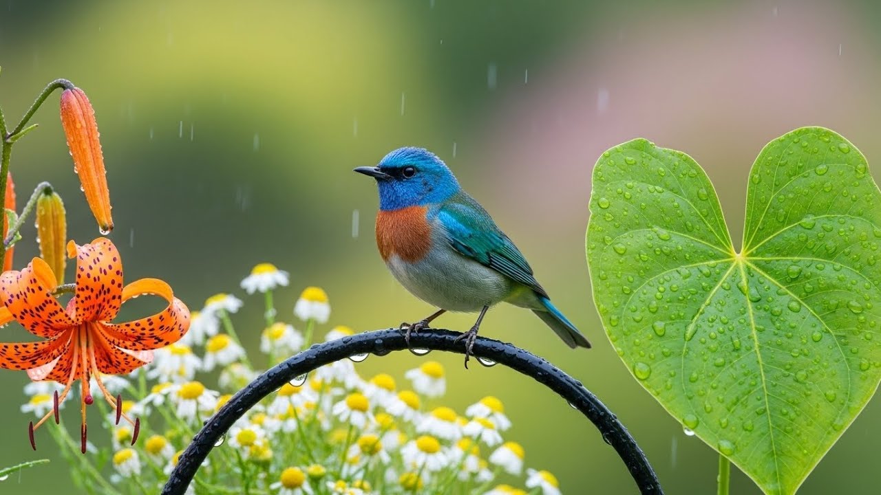 Amazing Forest Stream Sounds and Birdsong, Nature Sounds for Sleeping, Study and Focus