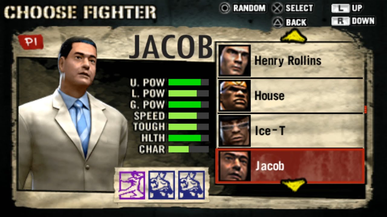 Def Jam Fight for NY: The Takeover All Characters [PSP]