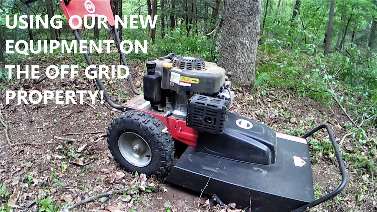 New Equipment, and It Is Orange!  Used on the Off Grid/Remote Property