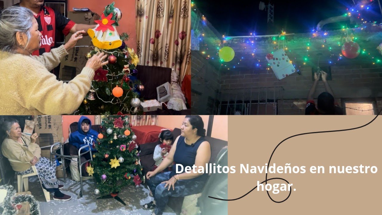 Se llegó el día de poner el árbol 🌲. 