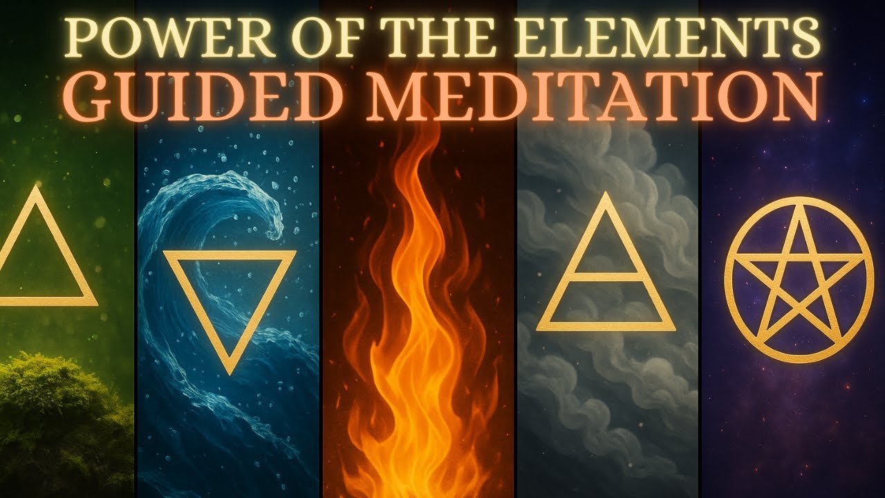 Power of the Elements: Water • Fire • Air • Earth • Spirit ✨ Guided Meditation