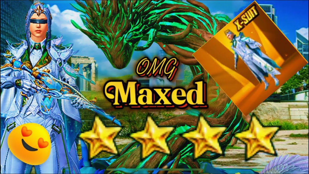 MAXED SILVANUS X-SUIT || NEW X- PUBG MOBILES