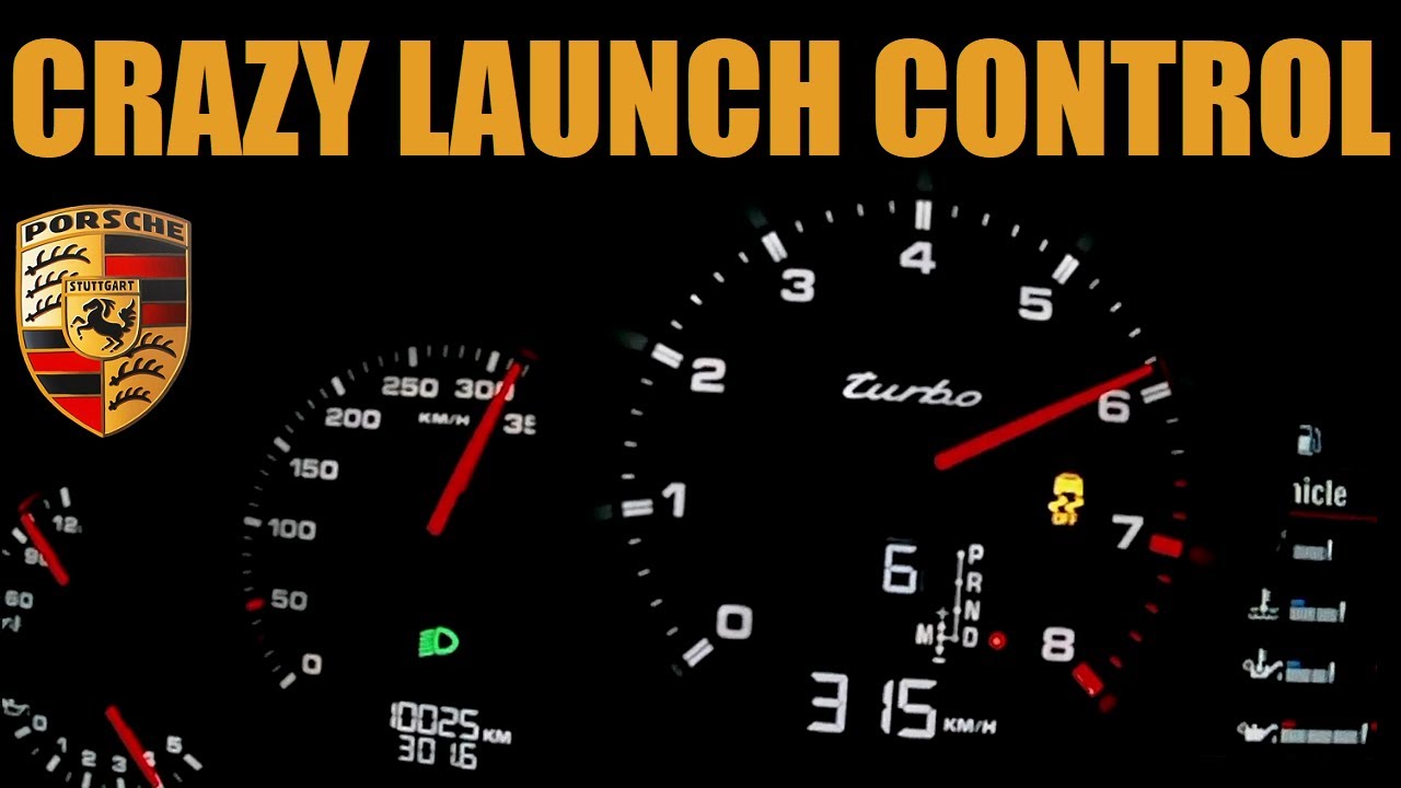 TURBO + AWD + PDK = CRAZY LAUNCH CONTROL 👌👌👌 14' Porsche Panamera TURBO (520HP) 0-315 km/h