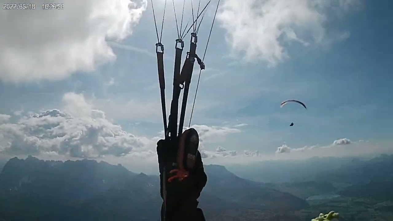 Kössen kleiner XC Test, etwas heikel      gleitschirmfliegen, paragleiten, paragliding parapente