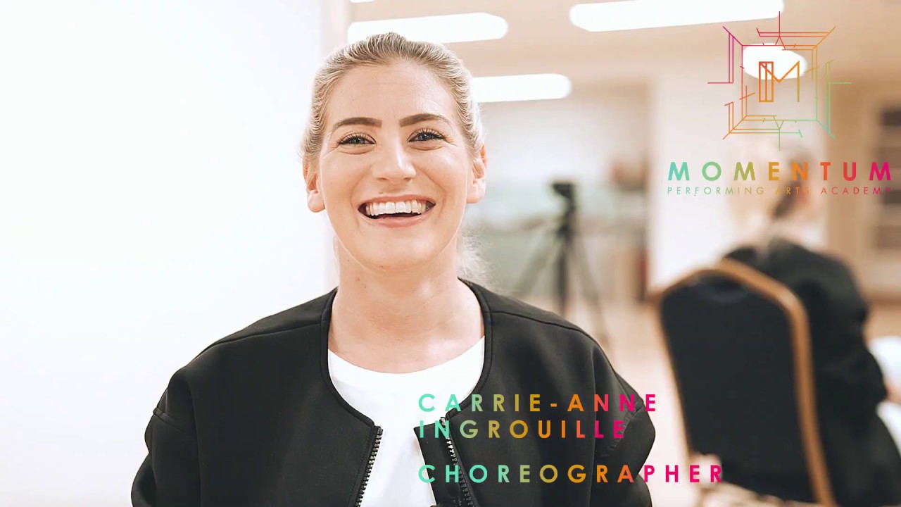 Top Tips for Auditioning and Students in Training with Carrie-Anne Ingrouille - #MomentumMoments