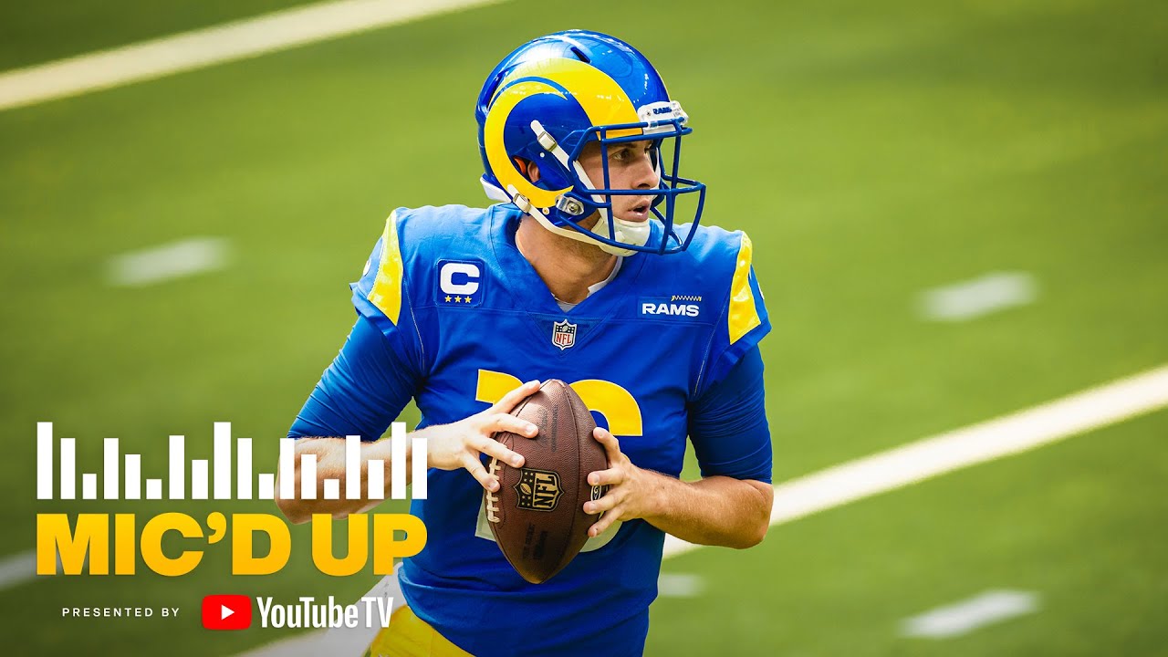 “Bring that Juice, Baby!” Jared Goff Mic’d Up vs. Giants | Los Angeles Rams