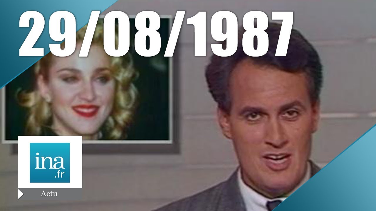 20h Antenne 2 du 29 août 1987 - Madonna au Parc de Sceaux | Archive INA