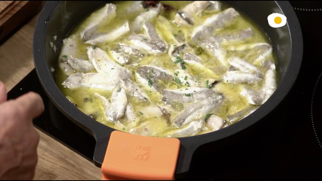 Kokotxas de merluza al pilpil - Lomo de cerdo en leche