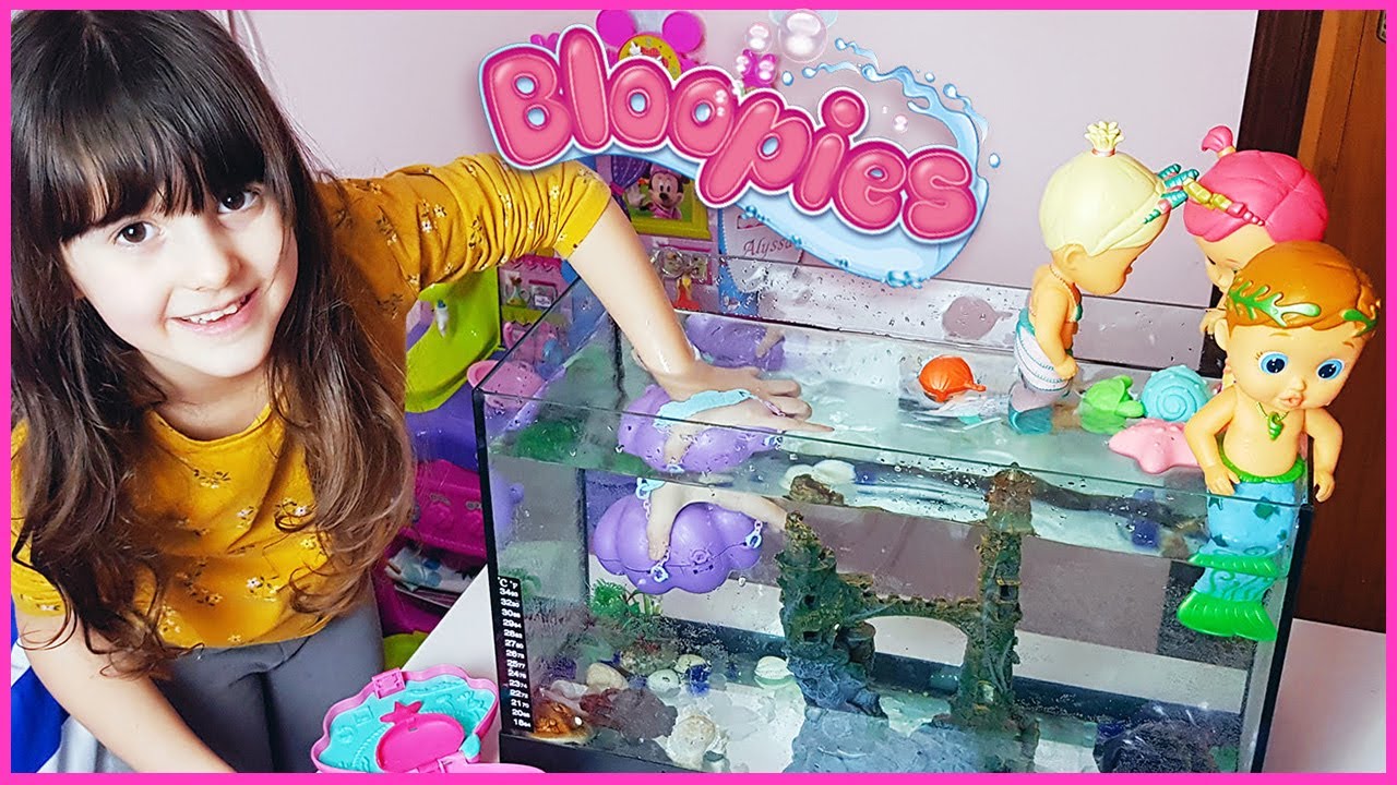 🧜‍♀️ UNBOXING IN ACQUARIO! 😱 Shellies e Bloopies Mermaids 🧜‍♂️