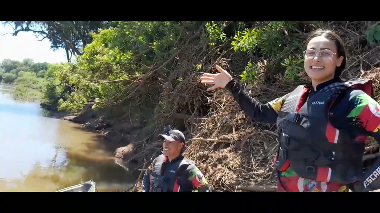 Tava pescando sozinho de repente recebi uma baita surpresa 
