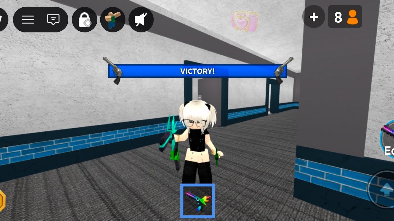 *Mm2 mobile montage beating camper* HERO sheriff murd☆