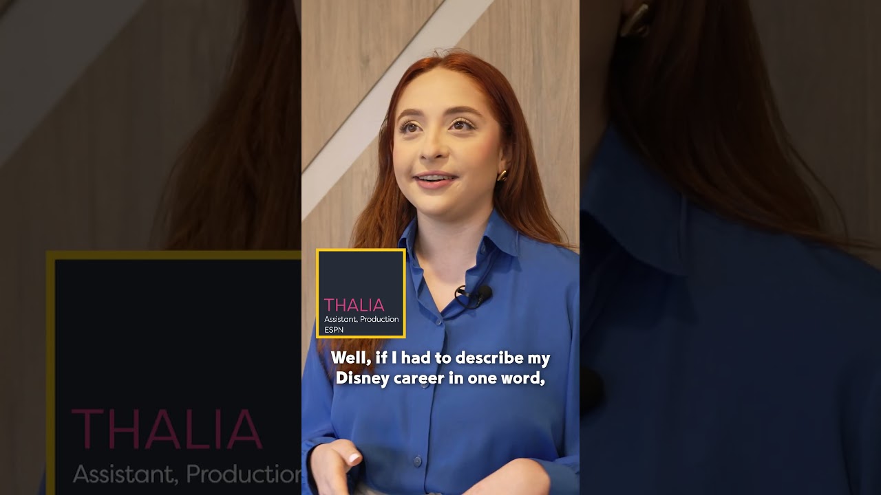 What it's like to work at Disney &mdash; described in one word! ✨