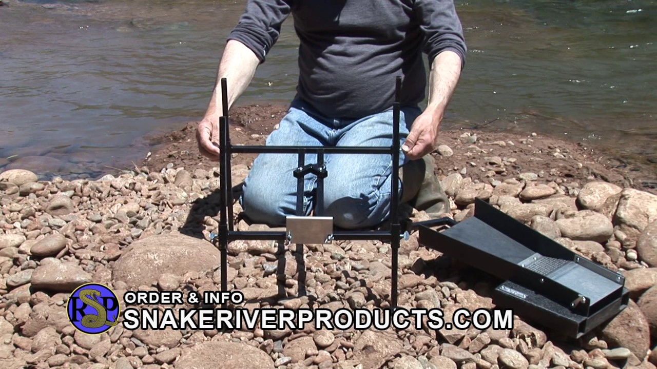Getting Gold with a Fluid Sluice