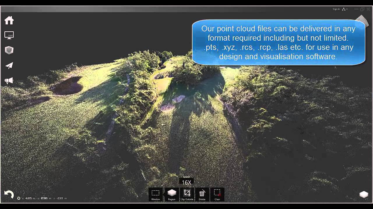 Golf Course Design, Construction and Alteration - Aerial 3D Point Cloud Surveying